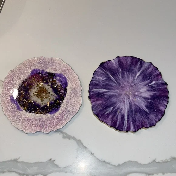 2 Custom made coasters